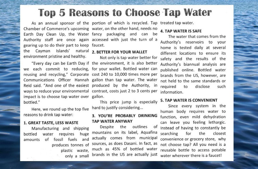 Use Tap Water